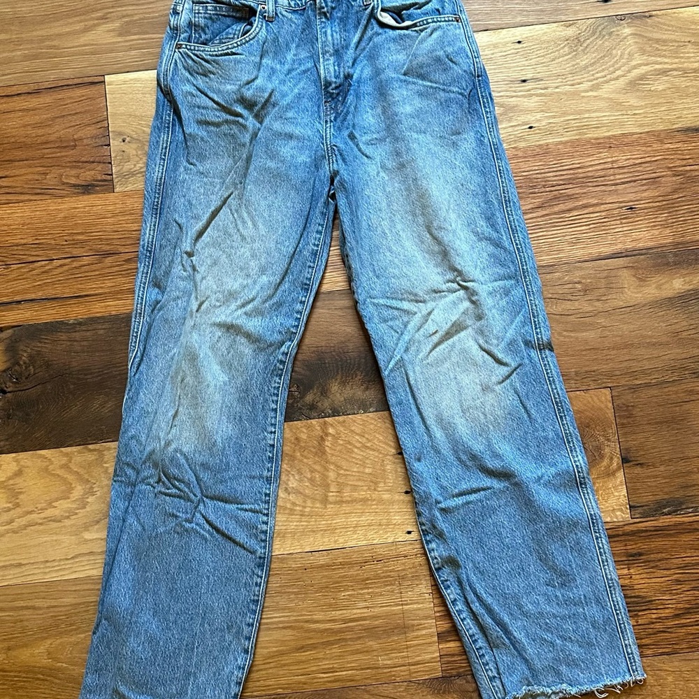 Reformation Light Blue Boyfriend Jeans